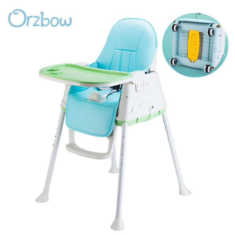 Folding High Chair Adjustable Kids Seat